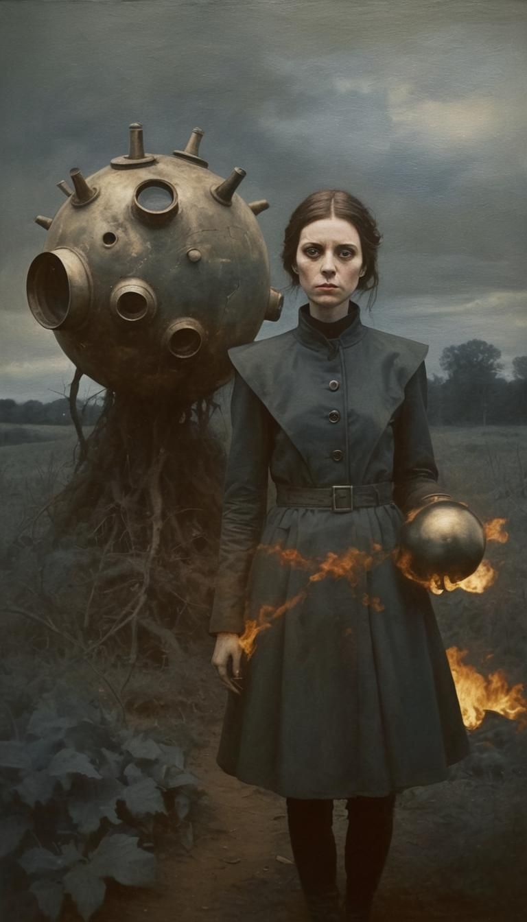 Dangerous Things in Psychedelic Gothic Style