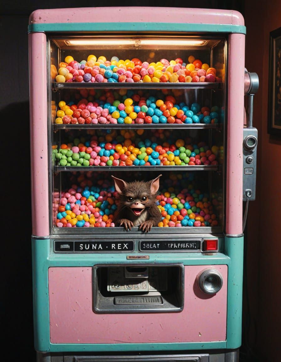 🥇candy vending machine