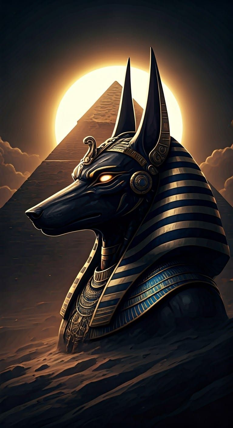 Chibi Anubis Profile Before Pyramid Eclipse