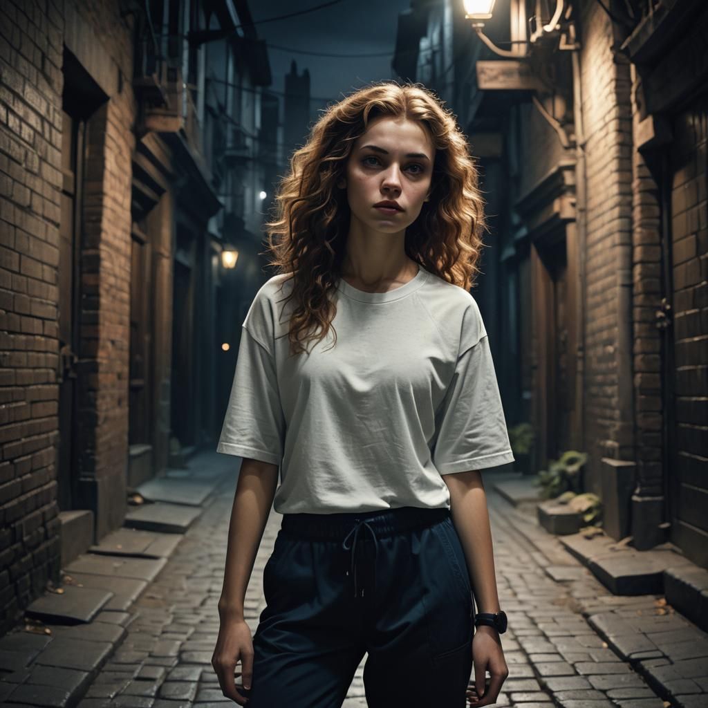 Shadows Dance in Midnight Alley