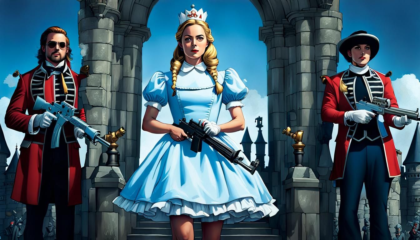 Warrior Alice: A Wonderland Battle Royale at the Queen of Hearts Castle