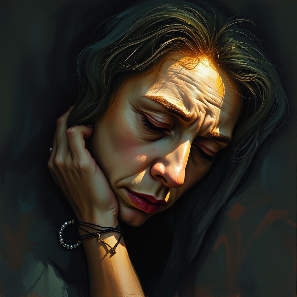 Hope Emerges in Vibrant Gouache Style