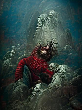 Sinister Painful Horror Art