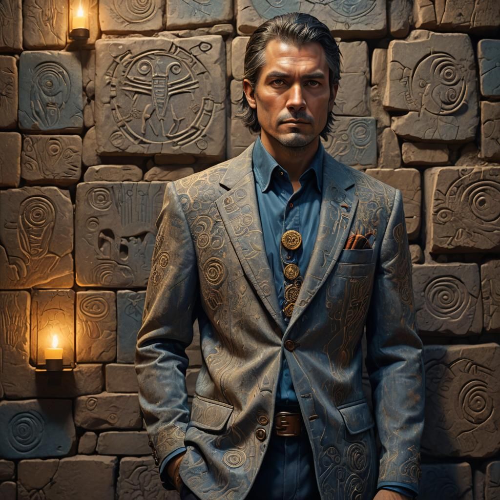 Mark Blackcrow in Mystical Candlelight: Fantasy Concept Art