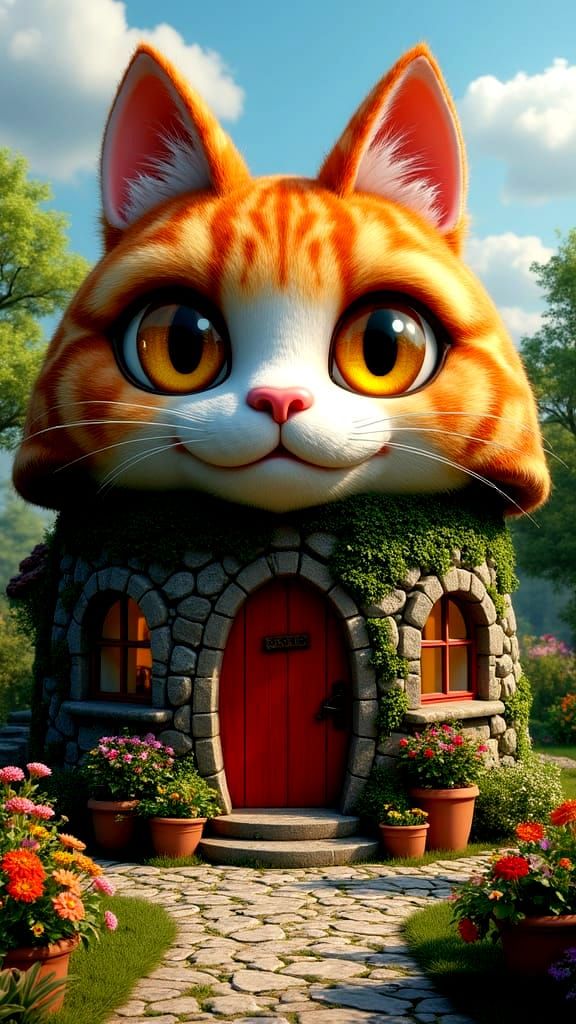 😻 'Whiskers’ Cozy Cottage