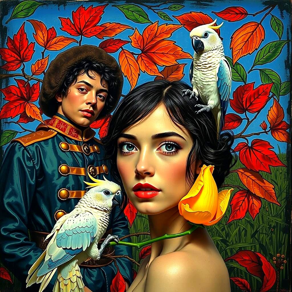 Chimaera of Life and Infinity in Hyper-realistic Style