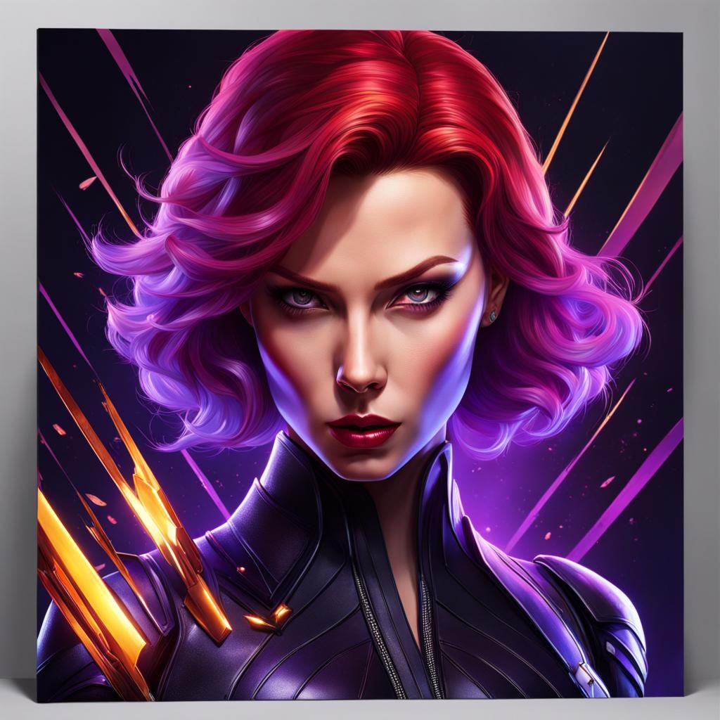 Heroic Witch: Black Widow Inspired Magic