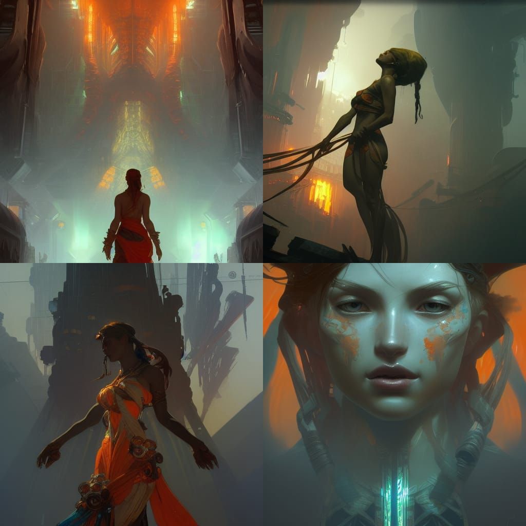 Enslaved: Hyperdetailed Concept Art in 8K