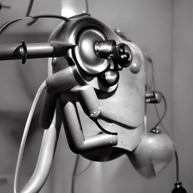 AI Generated Image of an Iron Lung