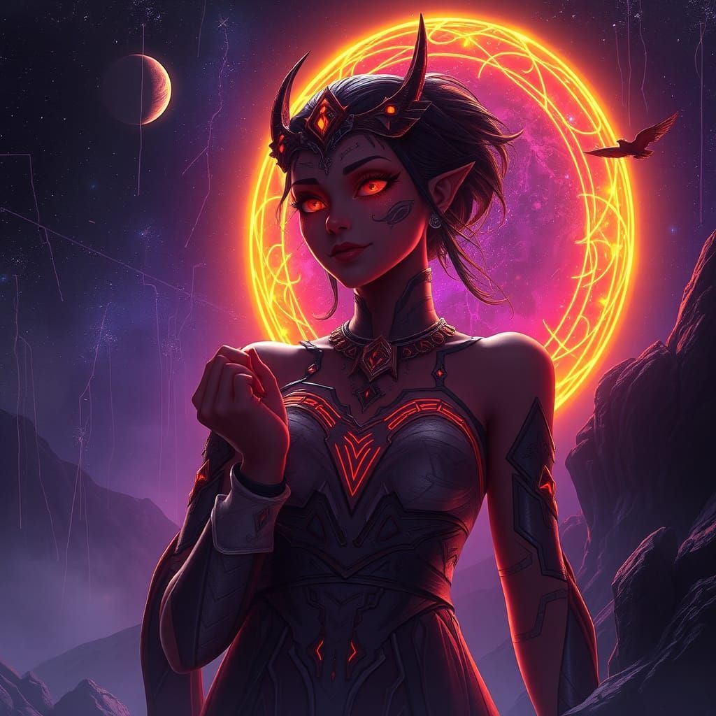 Fantasy Landscape Concept Art in Unreal Engine Style