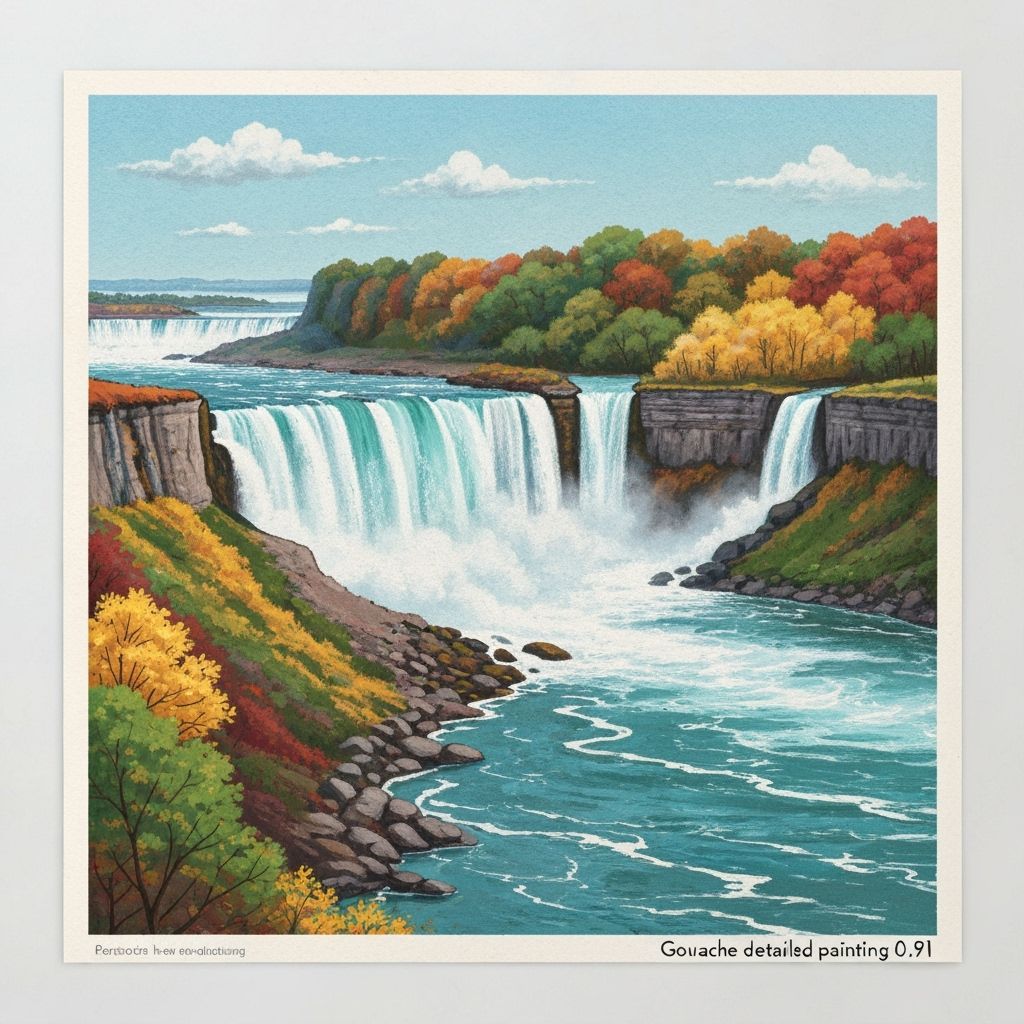 Niagara Falls in Autumn