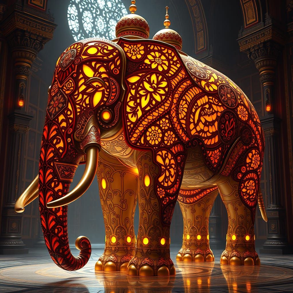 Surreal Elephant Structure Unites Architecture and Nature in...