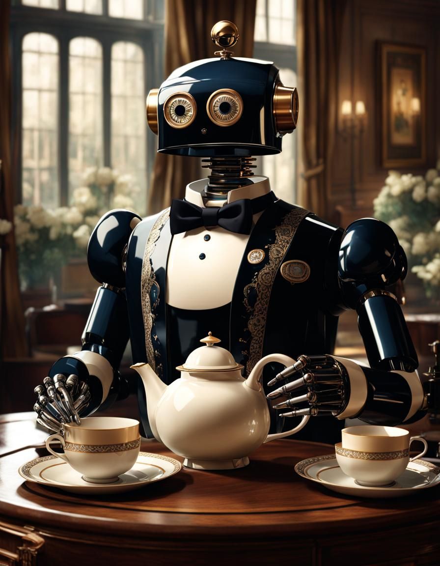 Downton Abbey Robot Butler
