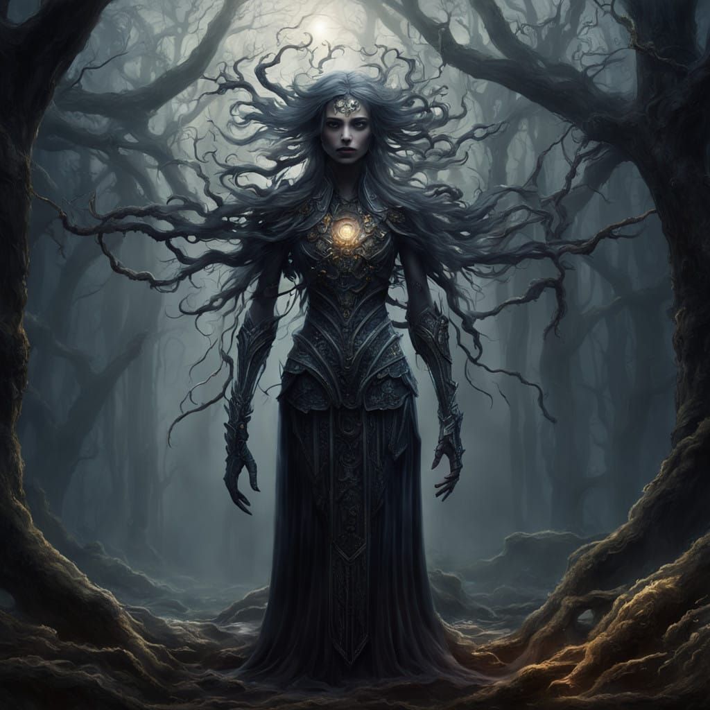 Ethereal Beauty in a Mystical Realm