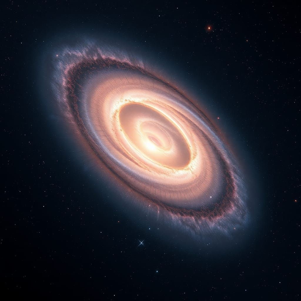 Intertwined Galaxies in Sharp Focus