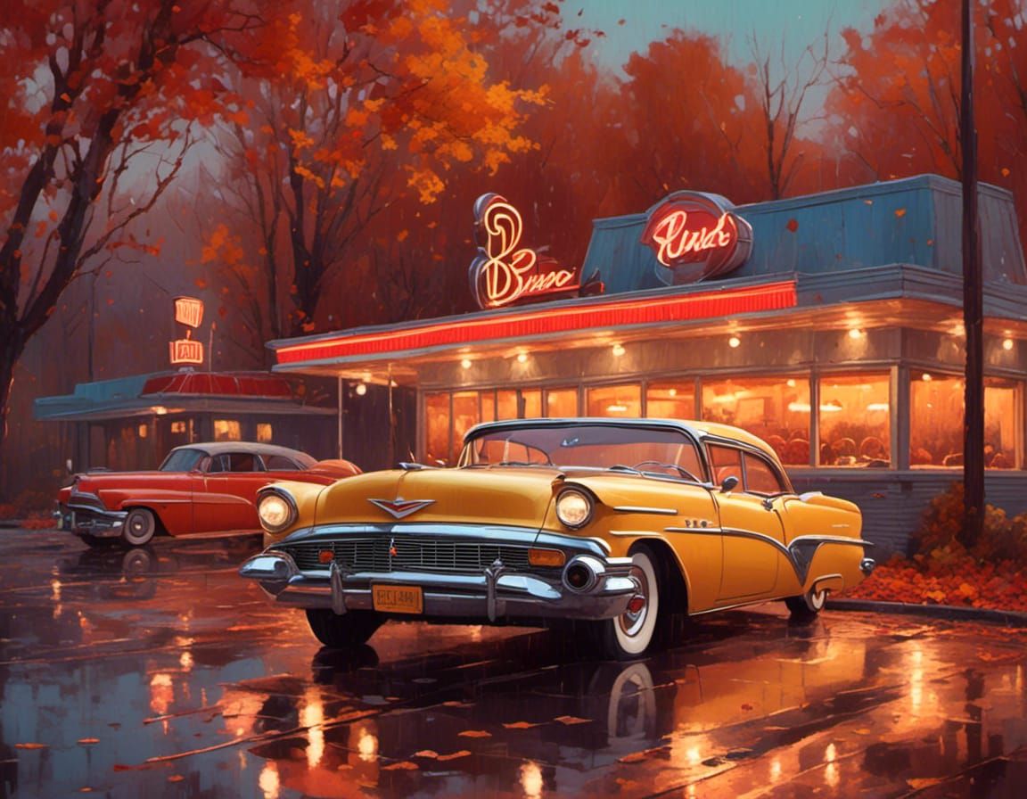 Neon Green and Neon Orange