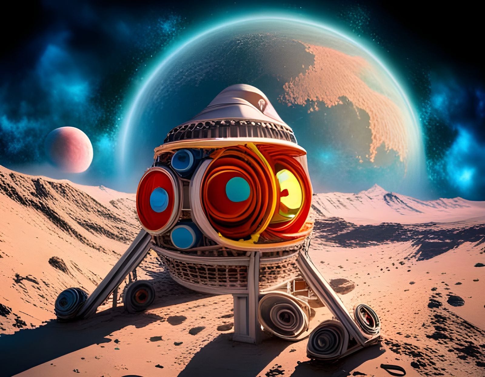 I Built a Real Lunar Lander in My Garage