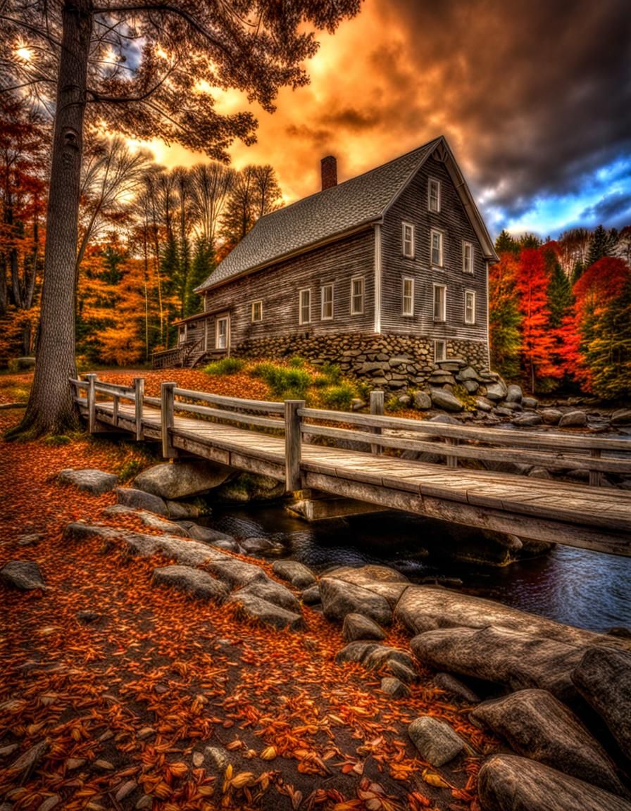 Detailed 3D Render of a New Hampshire Couple