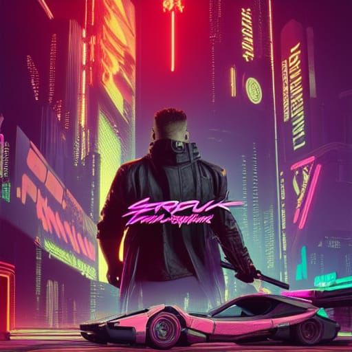 Cyberpunk 2099 Neon Cityscape