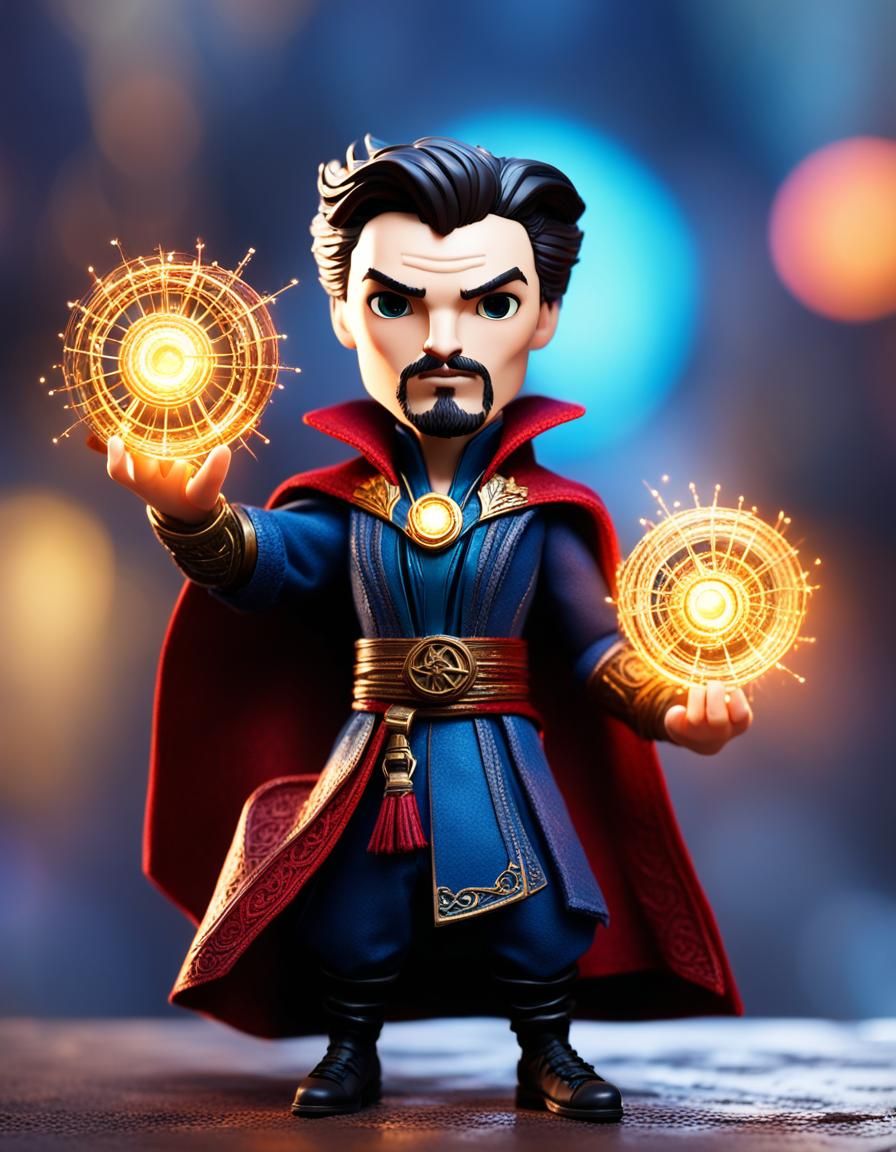 Doctor Strange as a Bratz Doll