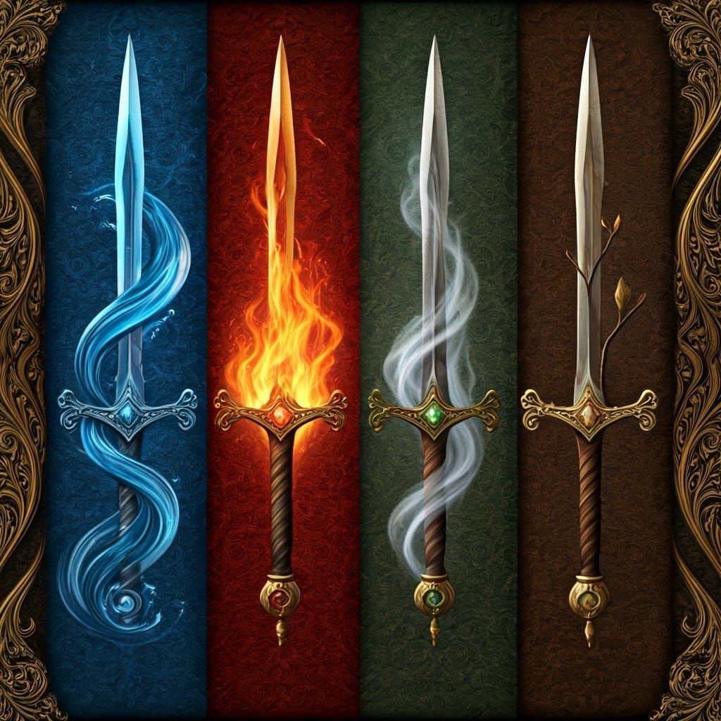 Elemental steel 🌊🔥🌬🌍