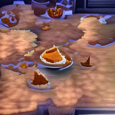Island Overflowing with Pumpkin Pie