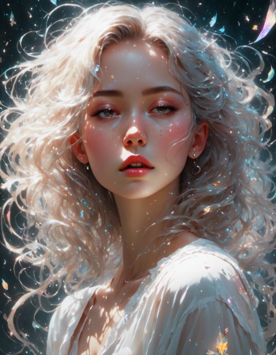 Serene Woman Portrait in Soft Natural Light