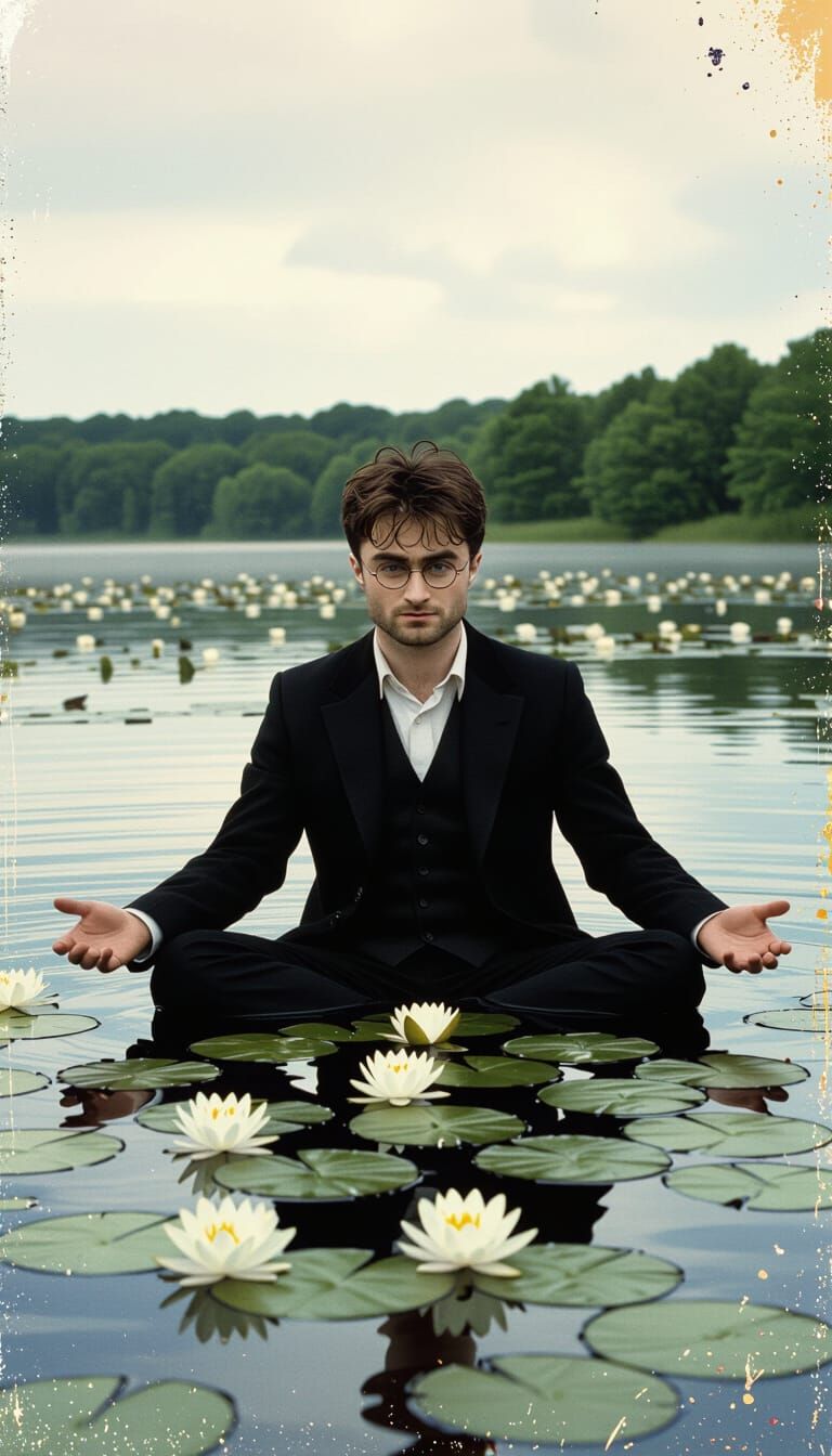 Astral Daniel Radcliffe on Lily Pad Lake