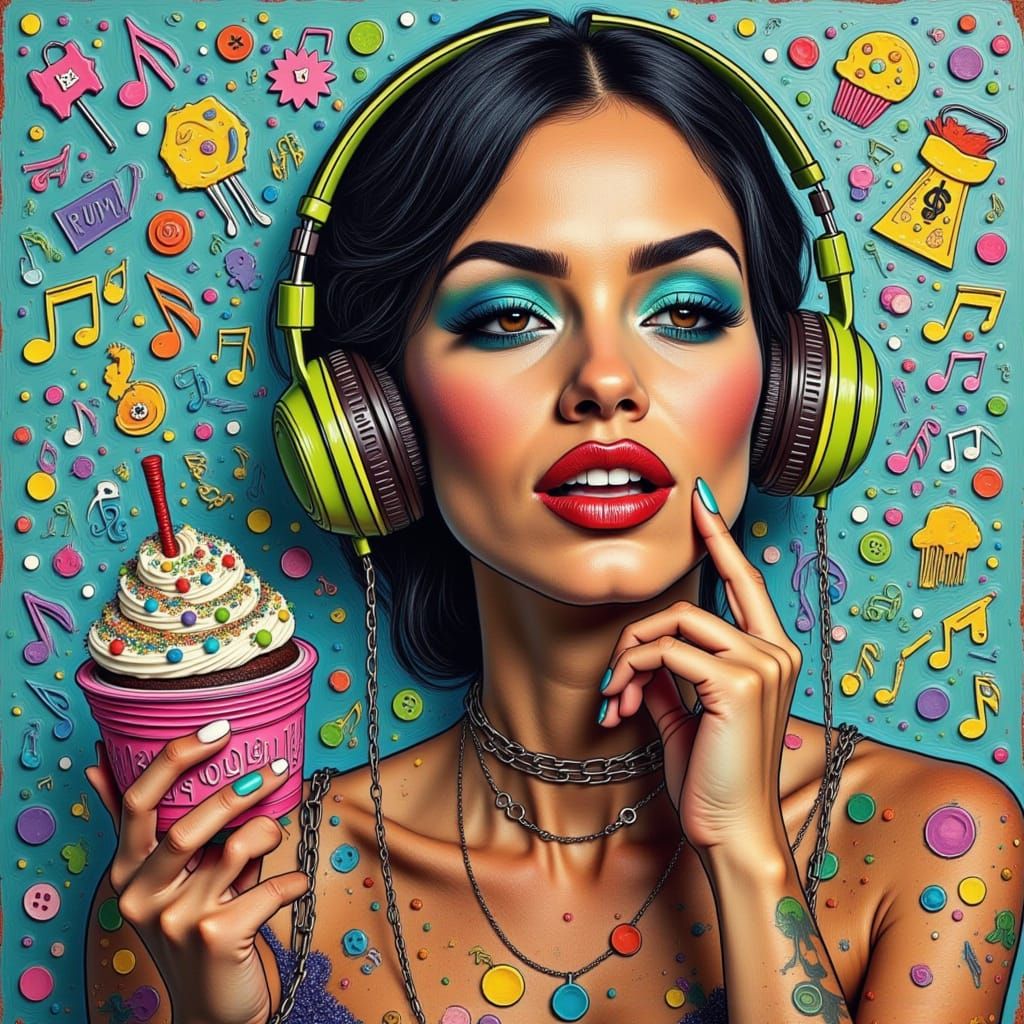 Movie Night Painting