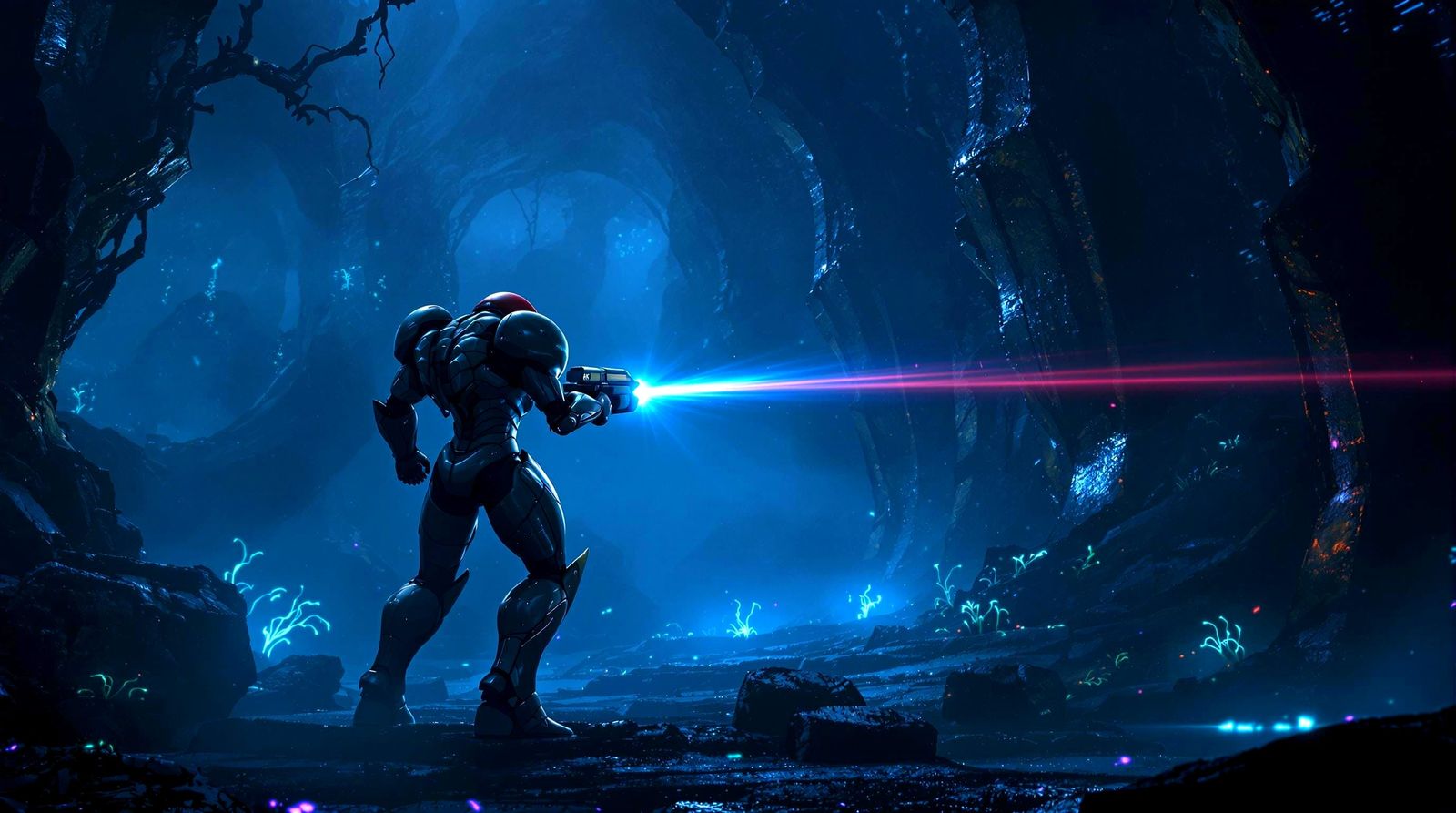Epic 3D Videogame Metroid Masterpiece in Unreal Engine 5