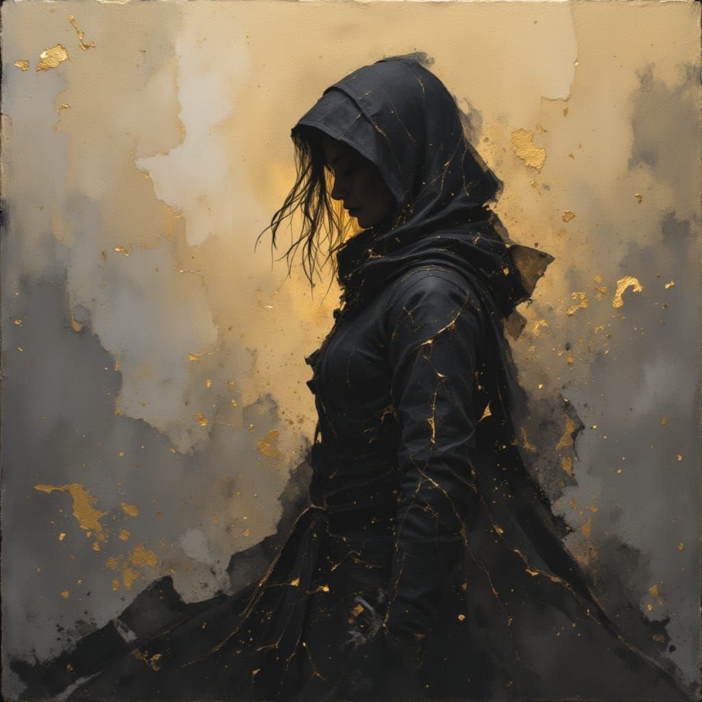 Devastated Lands in Watercolor Style