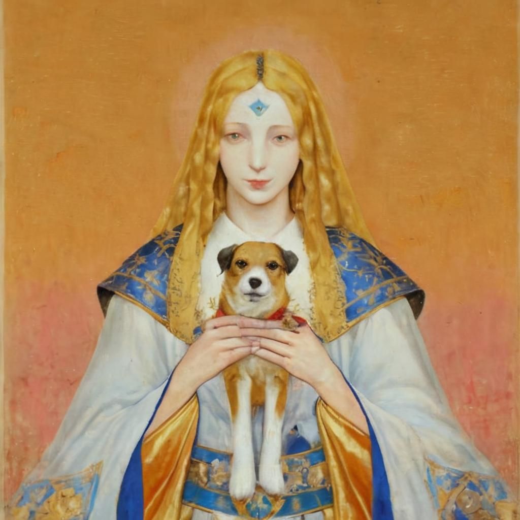 Giotto Inspired AI Art