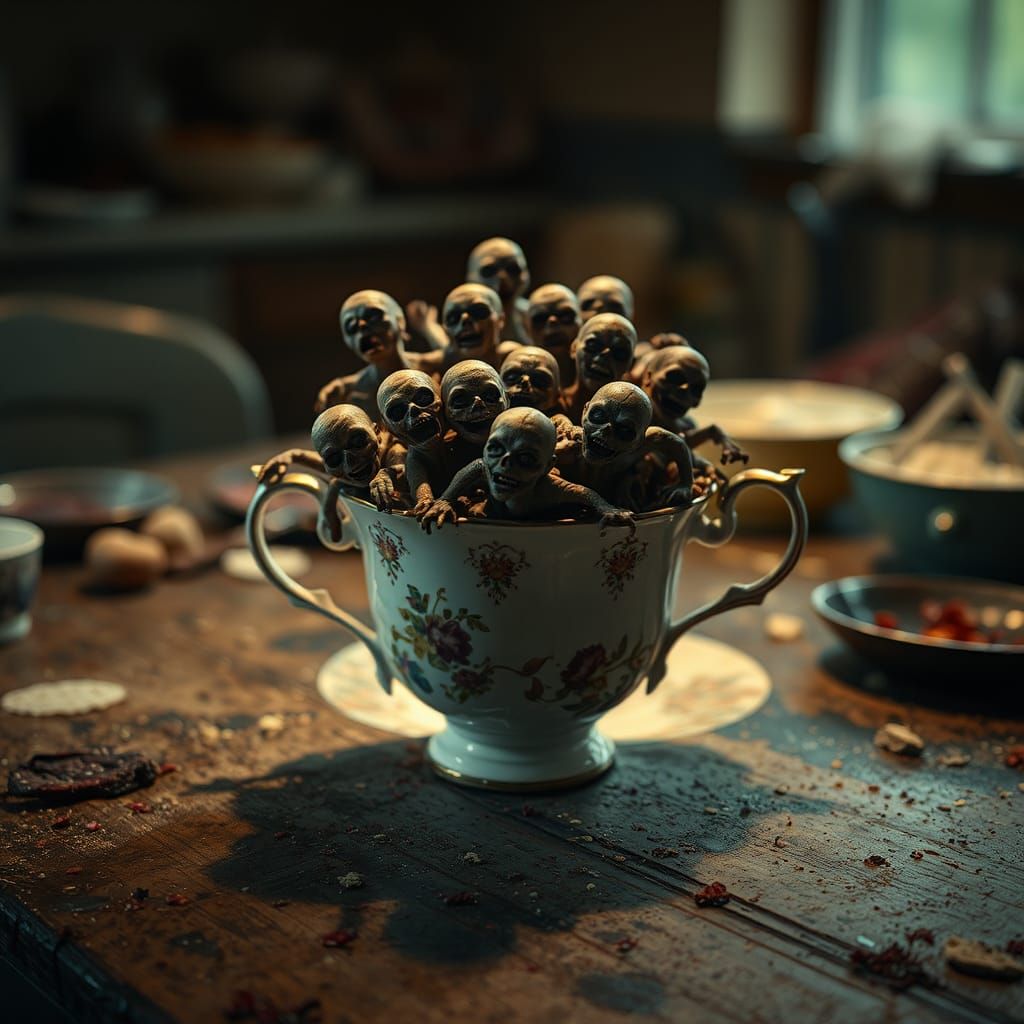 Teacup zombies