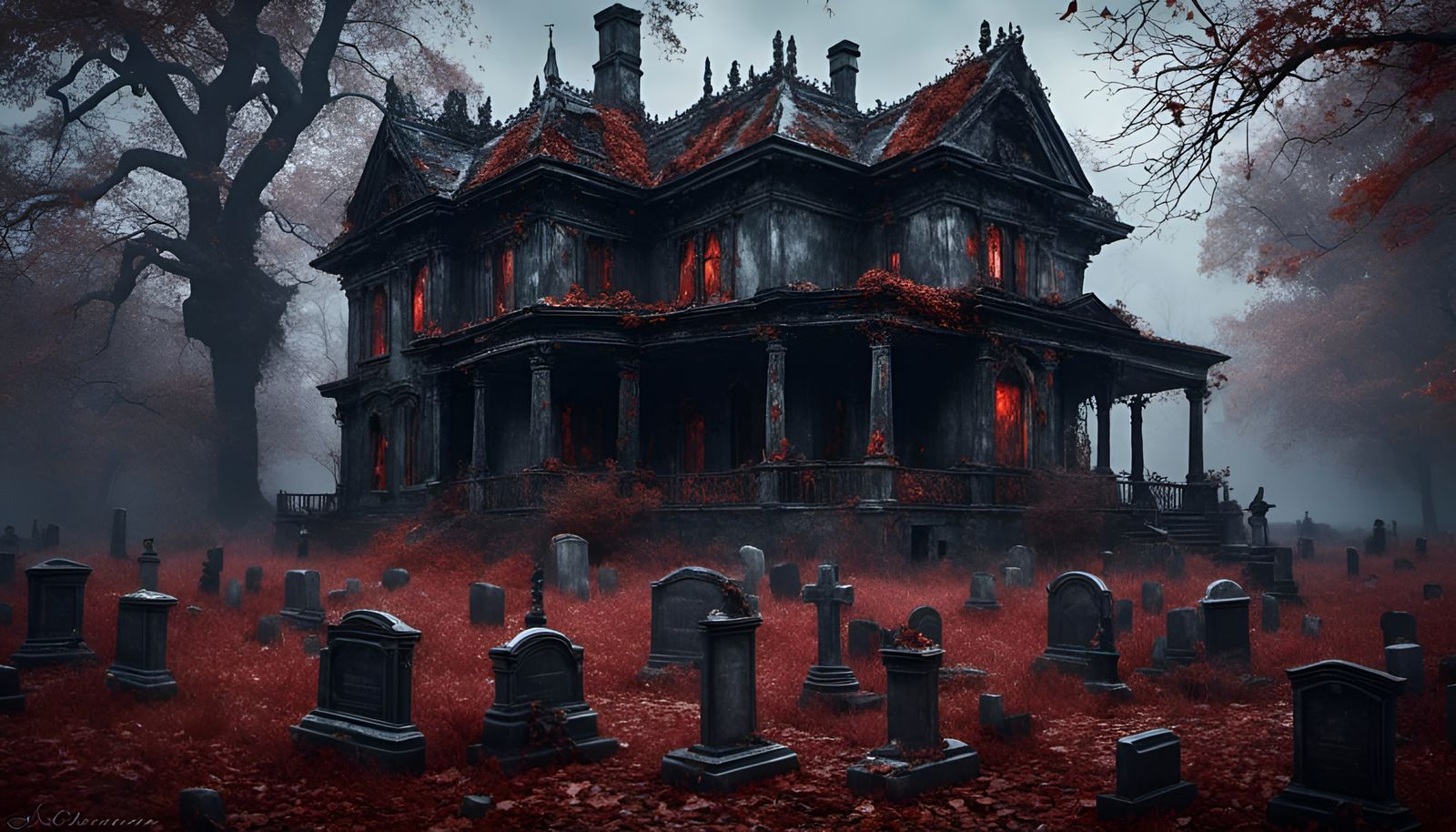 An Abandoned Funeral Home Inside A Cemetery (Continued)