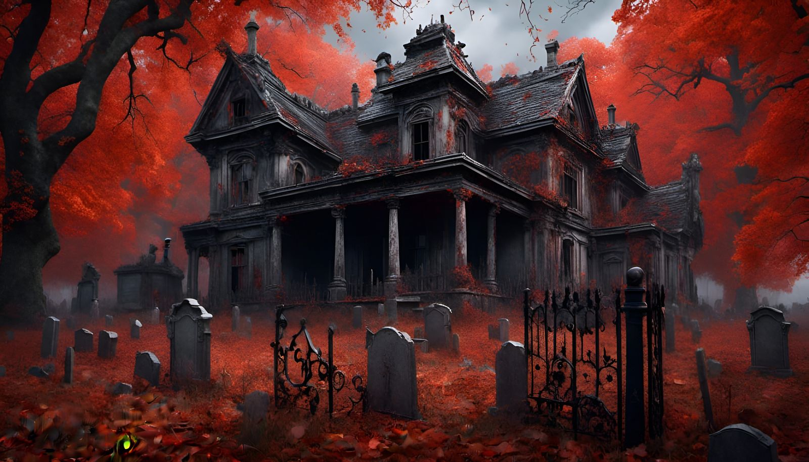 An Abandoned Funeral Home Inside A Cemetery (Continued)