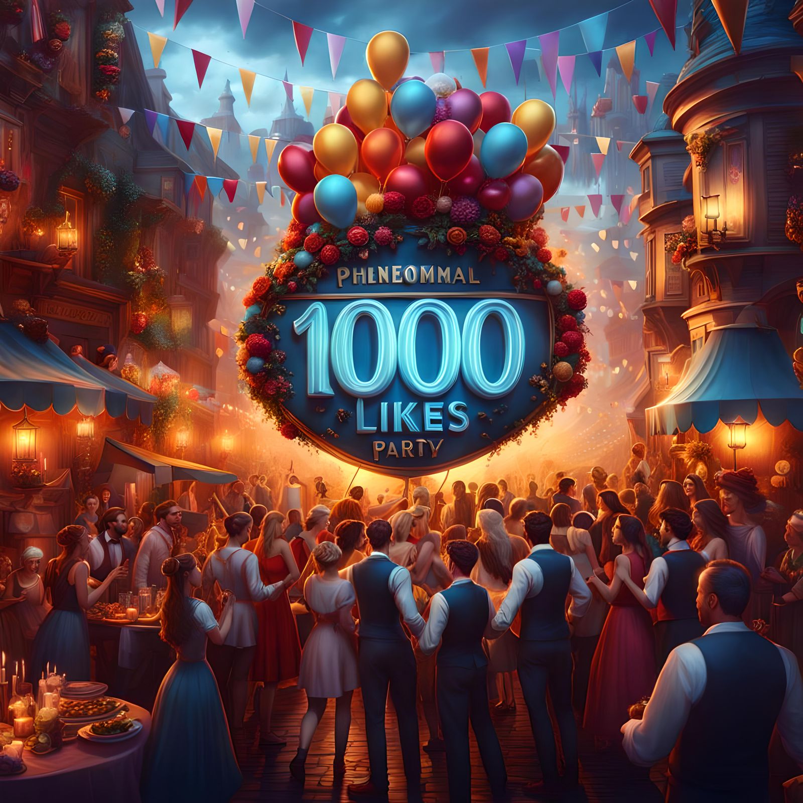 They gathered for the celebration only to realise the bubbly opening was some way off