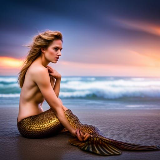 Hyperdetailed Mermaid in 8k Resolution