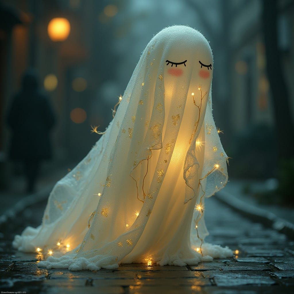 Isn't my xmas blanket cute? 👻✨