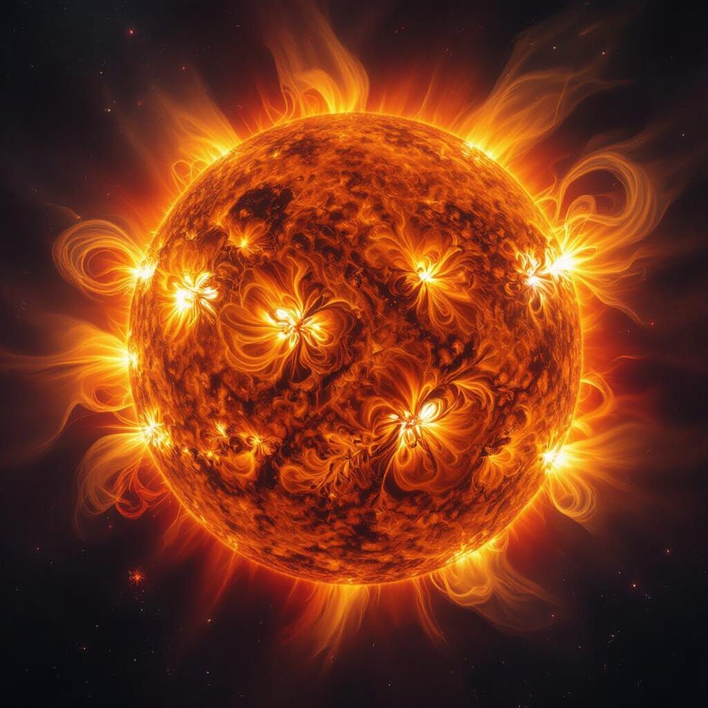 The Sun at Solar Maximum: Tangled Magnetic Field and Solar F...