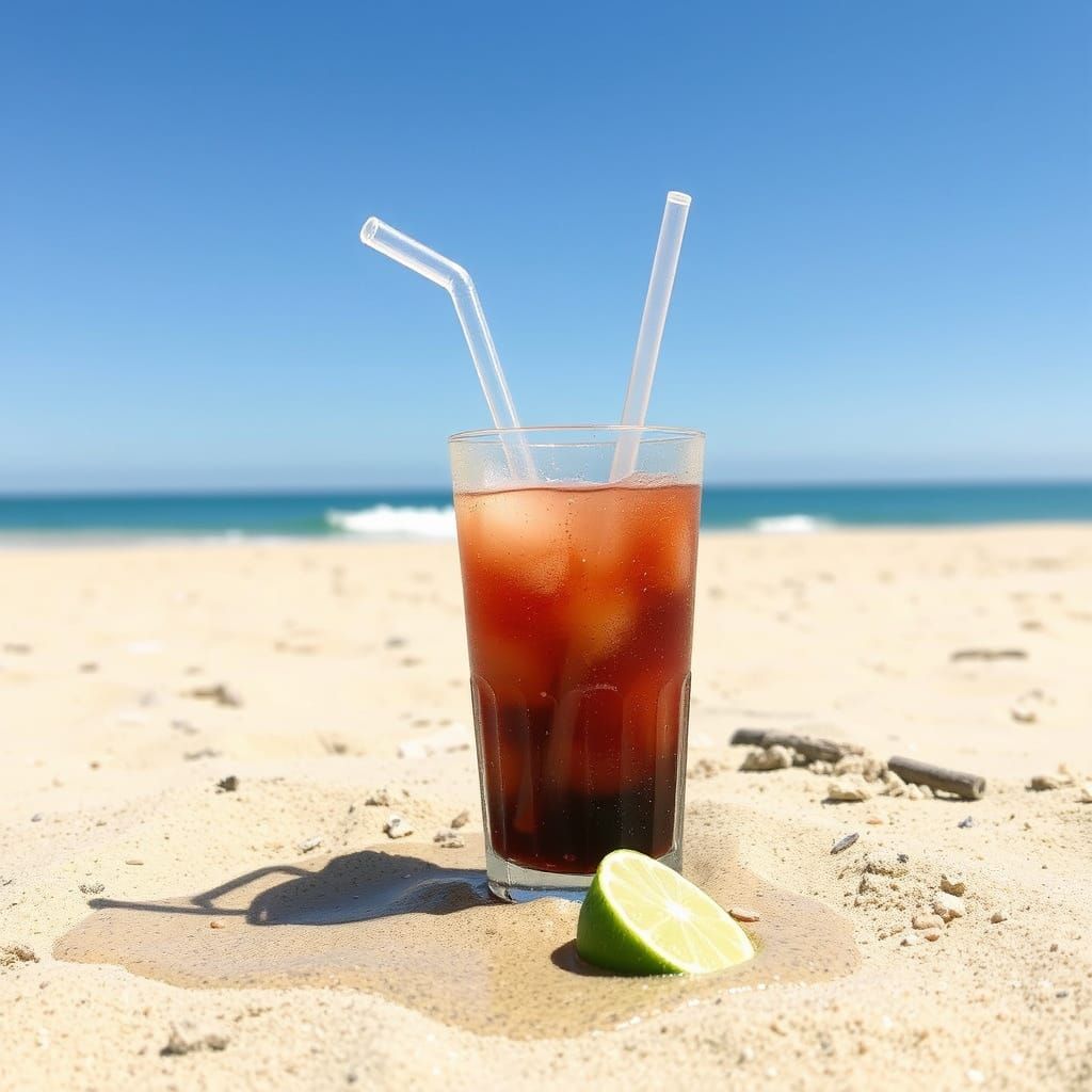 Muddy Soda in a Glass