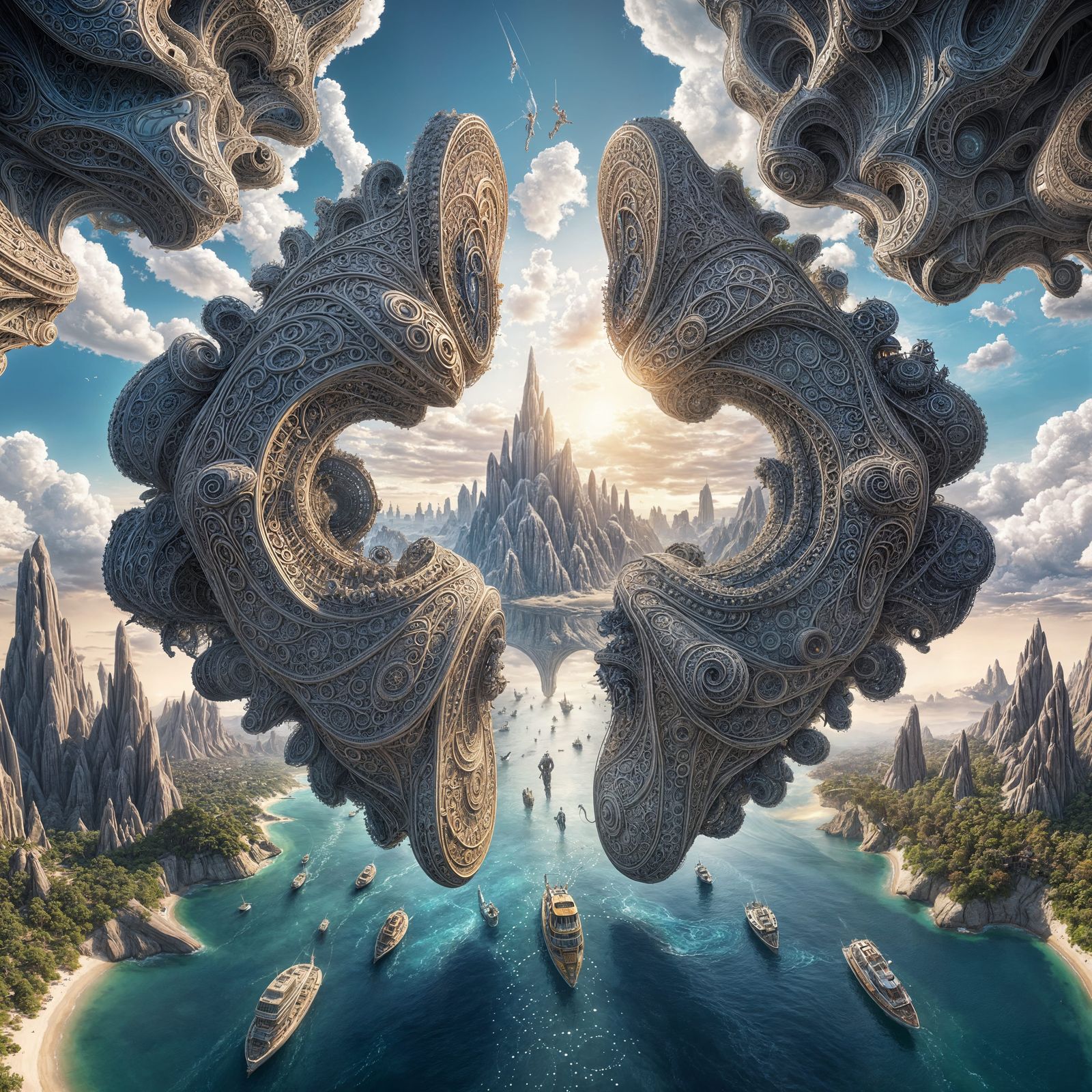 Hyperdetailed Alternate Reality in Unity 3D