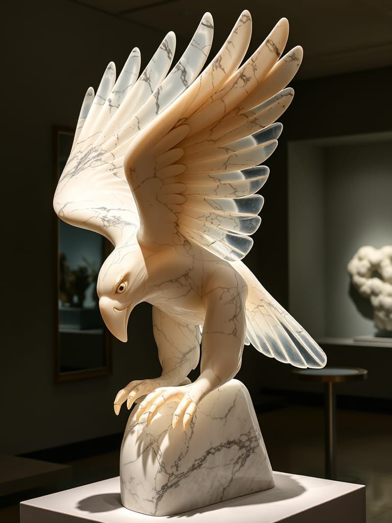 Eagle Sculpture