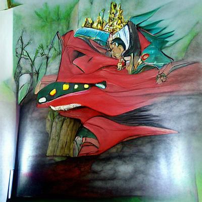 Regal King Zagan Portrait