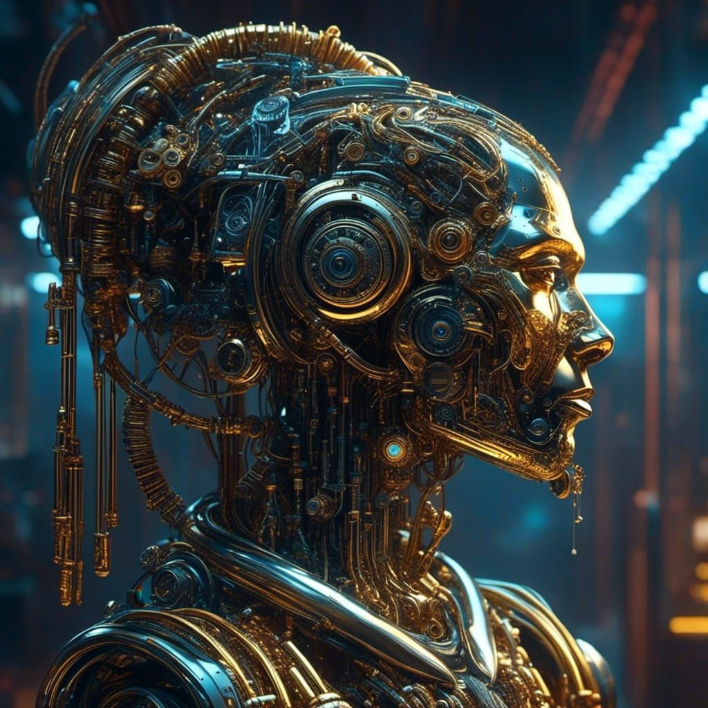 Snoop Dogg Inspired Cybernetic Robot Companion