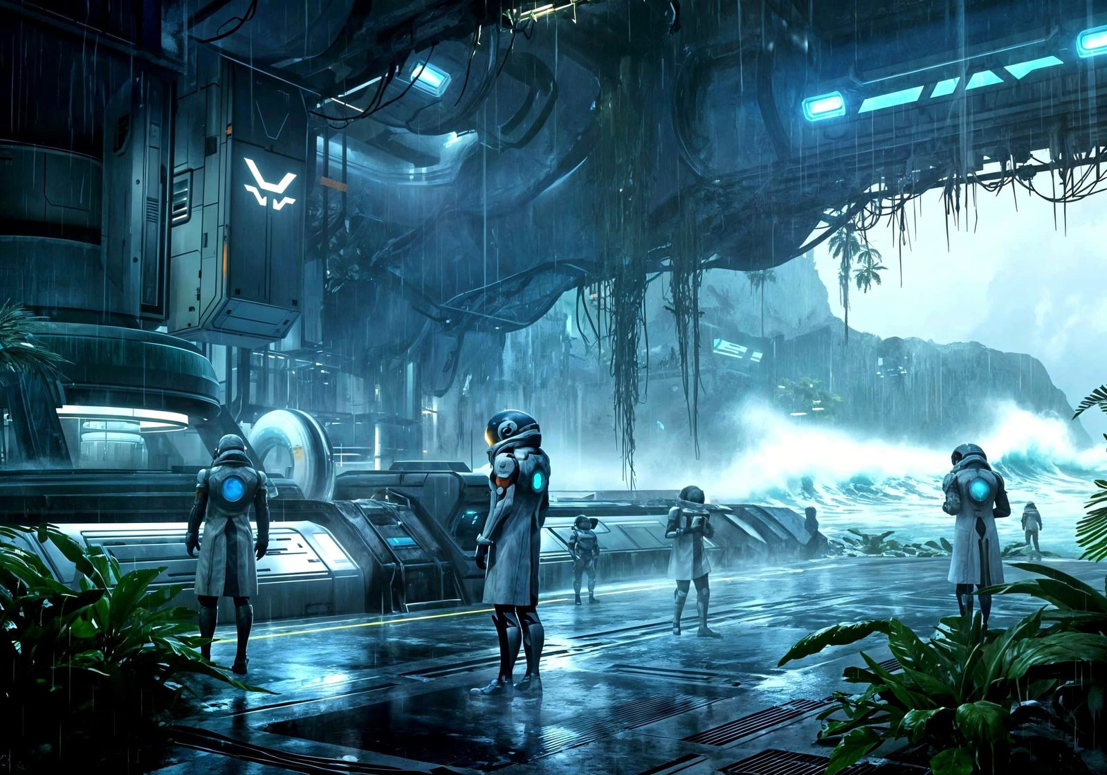 Lush Tropical Colony on Ragol Planet