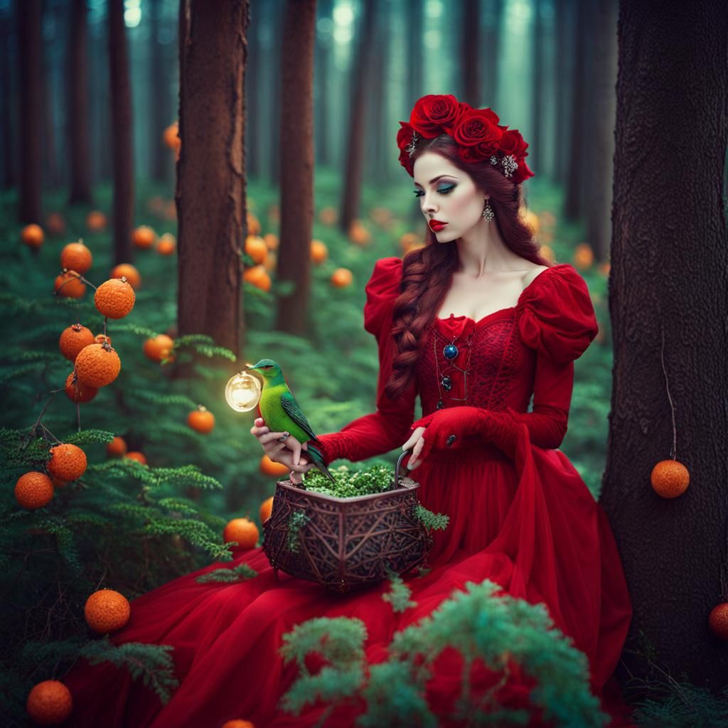 Eldritch Forest Photography in Kareva Style