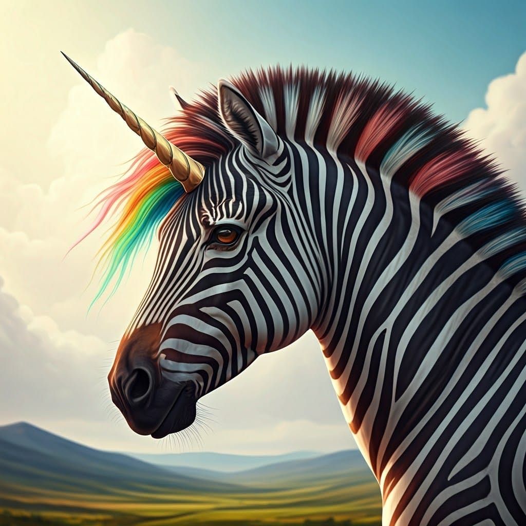 Zebra unicorn