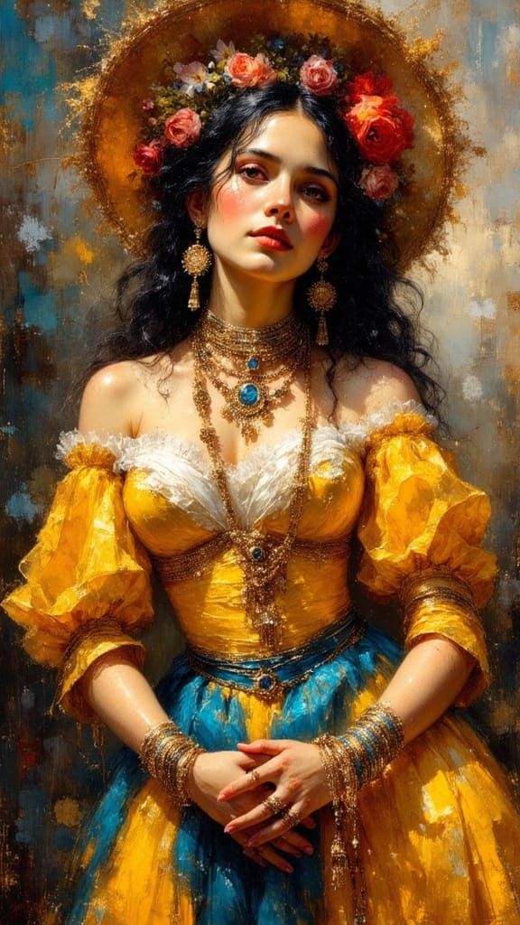 Portrait of a Native Colombian Woman, 1800s