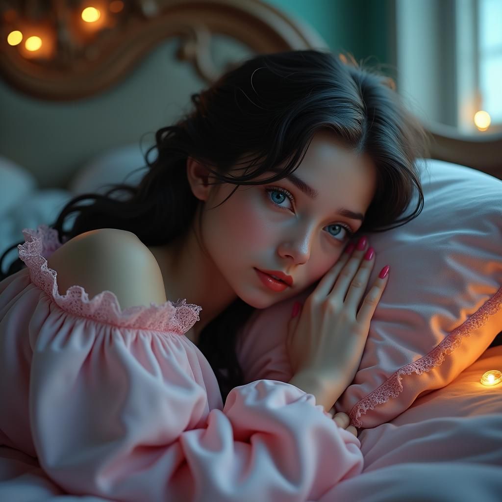 Dreamlike Portrait of a Young Russian Actress in 8K