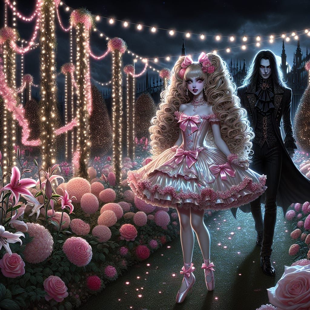 Gothic Garden: Woman and Vampire in Feminine Scene